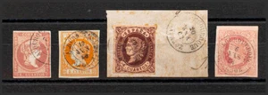 Extremadura. Filatelia. º USADO 48, 52, 58, 64. (1855ca). Conjunto de cuatro se - Imagen 1 de 1