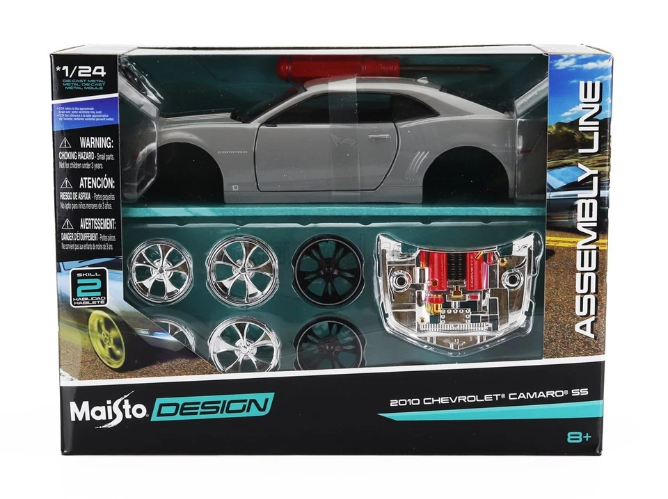 1/24 MAISTO - CHEVROLET - CAMARO SS COUPE CUSTOM 2010 39361-GR-KIT - Immagine 1 di 1