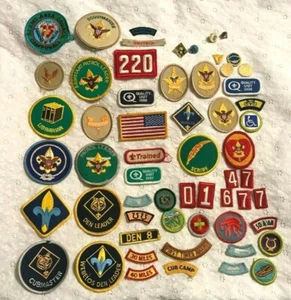 vintage BOY SCOUTS OF AMERICA (HUGE LOT OF 55) PATCHES scouting PATCH BSA scout - Picture 1 of 11