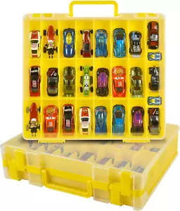 Spielzeugauto Aufbewahrung Organizer Koffer kompatibel mit Hot Wheels/für Matchbox Autos Disp - Bild 1 von 7