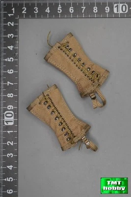 1:6 Scale DID A80189 WWII US 2nd Ranger Medic Wade - Canvas Leggings - Image 1 of 2