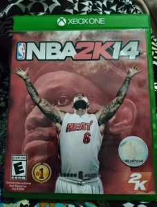 NBA 2K14 Xbox One Perfect Disc Complete Manual Basketball 4E Heat LeBron James - Picture 1 of 3