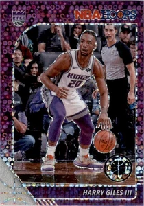 NBA Hoops Premium Purple Disco Prizm Refractor #170 Harry Giles Kings 2019-20 - Imagen 1 de 2