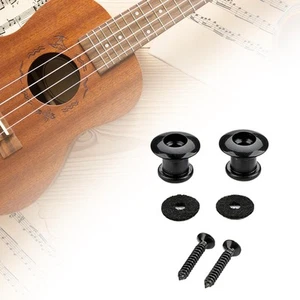 2 Stück Gurt Knopf Endpin Gitarrengurt Schnalle - Bild 1 von 7