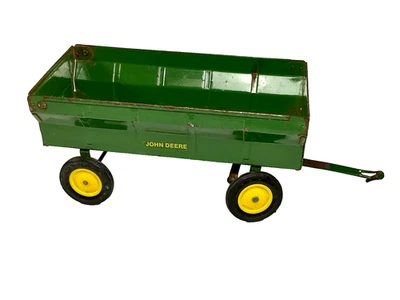 ERTL, John Deere Steel Flare Box Wagon, #529, años 70, escala 1/16, hecho en EE. UU. Foto 1 de 4