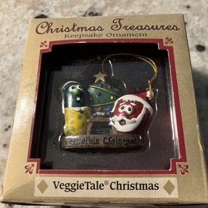 Christmas Treasures Ornament Veggie Tale Christmas 1998 - Picture 1 of 5
