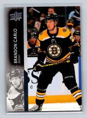 2021-22 Upper Deck #263 Brandon Carlo Boston Bruins - Image 1 of 2
