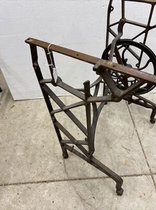 Antique Treadle Sewing Machine Base Measures 29" high SteamPunk PCH-15 - Picture 1 of 7
