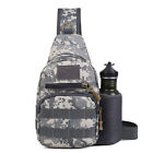 Mens Backpack Tactical Sling Chest Bag Pack Shoulder Bag Outdoor Hiking