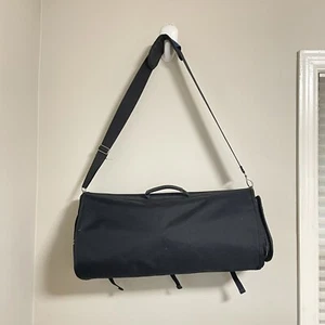 SkyRoll Garment Bag Black Tubular Travel Carry On Luggage Shoulder Strap Compact - Picture 1 of 10