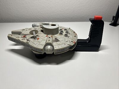 1996 Star Wars Space Ship Handheld Game Vintage Toy - Lights Up & Makes Sounds