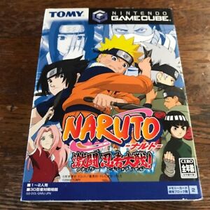 Naruto Clash of Ninja Gekitou Ninja Taisen NGC Nintendo GAMECUBE Japanese