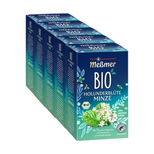 Meßmer Bio Holunderblüte-Minze 5er Pack - Bild 1 von 1
