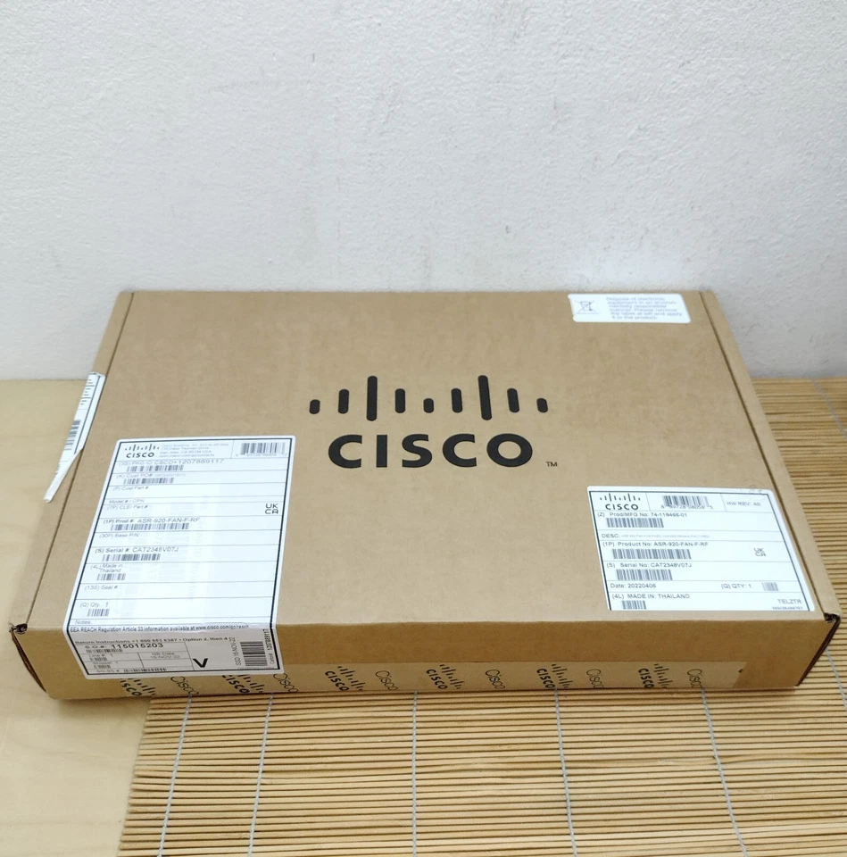 Cisco ASR-920-FAN-F RF ASR920 Fan for Fixed Chassis Refurbished in sealed box - Bild 1 von 1