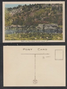 Hamilton Ontario Postcard Rock Gardens Warer Lilies Unused Pub. PECO - Picture 1 of 3