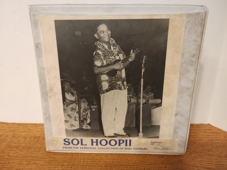 VTG Hawaiian Guitar SOL HOOPII: From Personal Collection Bud Tutmarc~9 Cassettes Foto 1 de 4