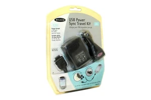 F8Q2001 Belkin HP iPAQ USB Power Sync Travel Kit Pro Series - Picture 1 of 1