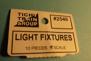 2549 tichy group LIGHT FIXTURES (10 PCS) N SCALE - Picture 1 of 3