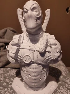 DeadPool Bust Fdm 3d printed Ready for priming and painting. - Picture 1 of 1