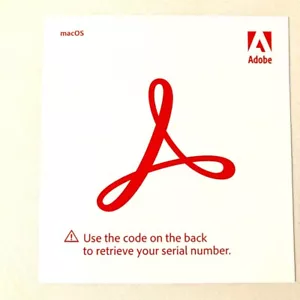 (Open Box) Adobe Acrobat Pro 2020 Mac Software. No Box - Picture 1 of 1