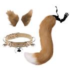 3X Cat Ear And Tail Animals Ears And Long Tail Halloween Costume For Adults