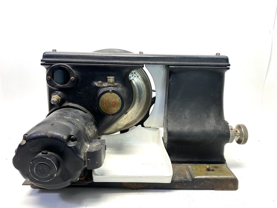 Antique American Meat  Slicing Machine Commercial Meat Slicer 1940s  Cast Iron - Image 1 of 4