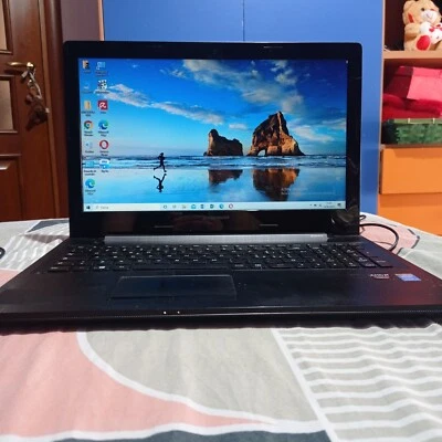 computer portatile lenovo con tastiera nuova e mouse + caricatore - Immagine 1 di 4