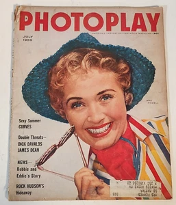 Photo Play Magazine July 1955 Jane Powell Sexy Summer Curves Hudson's Hideaway - Imagen 1 de 8