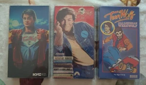 Teen Wolf horror VHS lot Too All-American Werewolf animated - Picture 1 of 6
