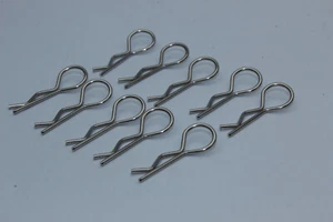 33 mm Karosserieklammern Splinte Spannstifte Federstecker Clips 10 Stück NEU - Bild 1 von 3