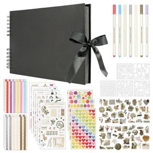 Fotoalbum Scrapbooking 80 Seiten Fotoalbum 29 x 215 cm Alben für Scrapb... - Bild 1 von 7