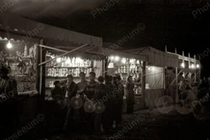 Carnival Summer 1939 Boys Night Out 4x6 Reprint Of Old Photo - Picture 1 of 1