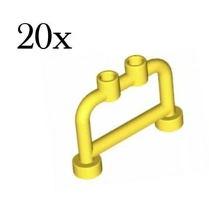 20x LEGO Barrier Fence 1x4x2 Fence Studs Yellow - Picture 1 of 2