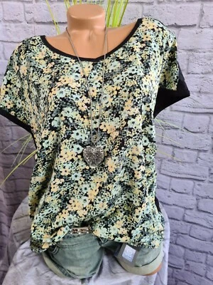 Shirt Bluse Tom Tailor my True Kurzarm gemustert Gr. 44 bis 52 Damen (269) NEU  - Bild 1 von 3