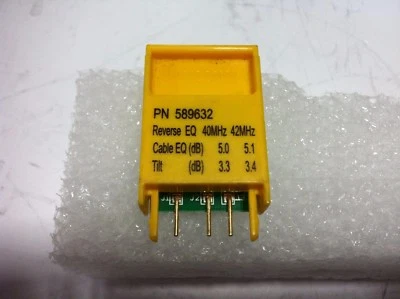 Ecualizador Scientific Atlanta 589632 (GM-5DB/40MHZ), REVERSO Foto 1 de 4