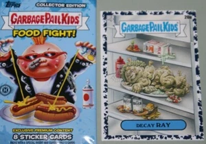 GARBAGE PAIL KIDS 2021 FOODFIGHT "BLACK" card #20a DECAY RAY - Picture 1 of 3