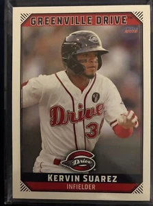 Greenville Drive Kervin Suárez 2019 novato de radiocontrol Boston Red Sox VZ - Imagen 1 de 1