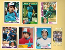 GARY CARTER . Baseball cards. 1981-92 *Build your own lot * O-Pee-Chee. Oddball