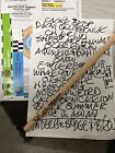 Red Hot Chili Peppers Stage Used Setlist + Drum Stick London Stadium 25 Jun 2022