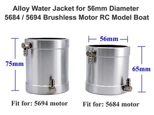 Alloy Water Cooling Jacket for 5684 5694 Brushless Motor Electric RC Model Boat - Picture 1 of 25