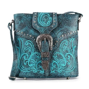 New Western Design Decorative Buckle Crossbody Sling, Purse, Tote, Free Shipping - Picture 1 of 4