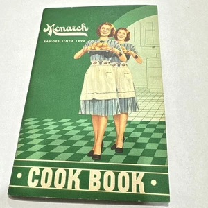 40s Monarch Ranges Cookbook Malleable Iron Range Company Beaver Dam, WI Vintage - Picture 1 of 9