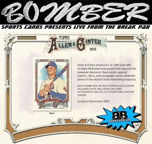 St. Louis Cardinals 2025 Topps Allen & Ginter Baseball Hobby 6-Box Break 1 - Picture 1 of 1