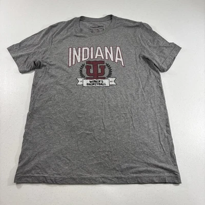 Indiana Hoosiers Women’s Basketball Homefield Apparel Retro Logo 1983 T Shirt L - Image 1 of 4