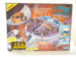 Star Trek The Next Generation U.S.S Enterprise Mini Playset NCC-1701-D 1995 - Picture 1 of 8