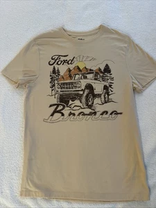 Vintage Style Official Ford Bronco Graphic Tee Size M Truck Car Outdoor 70s 80s - Picture 1 of 9