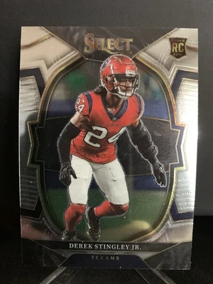 2022 Panini Select FOOTBALL DEREK STINGLEY JR. ROOKIE BASE TEXANS RC - Image 1 of 2