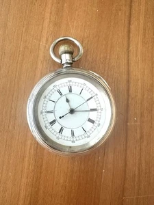 Orologio da tasca T Armstrong & Brother Manchester argento - non funzionante - Foto 1 di 14