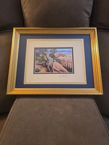 Stampa quadro deserto Linda Toombs opaca e incorniciata e firmata 11,75x14,75 - Foto 1 di 10