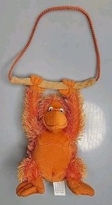 Fiesta Orange Monkey w/ Trapeze 7" Plush Stuffed Animal - Picture 1 of 7